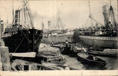 CPA Hamburg Hafen Boats