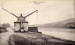 CPA Truces Die Mosel the Moselle