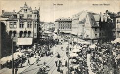 CPA Der Markt Mainz am Rhein