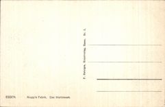 CPA Essen Erupp s Fabrik das Martinwerk