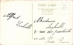 CPA Birds Eye View off Pier Southend one Sea