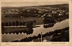 CPA Essen Teilansicht year DER the Ruhr