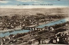 CPA Truces Barracks and Bridge on the Moselle
