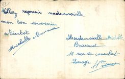 CPA Limoges La Gare et jardins