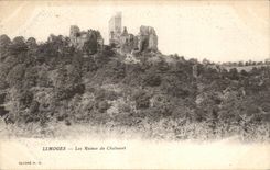 CPA Limoges les Ruines de Chalusset
