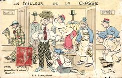 CPA Militaria Fantasy the tailor of the class