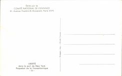 CPSM Freedom in the wearing of New York Steamer