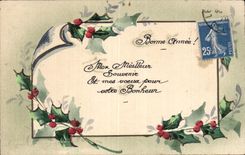 CPA Fantaisie Bonne annee