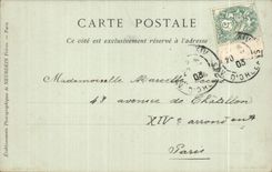 CPA el embarcadero un dia de faro del faro de la tormenta