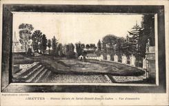 CPA Amettes Maison natale de Saint Benoit Joseph Labre Vue d ensemble