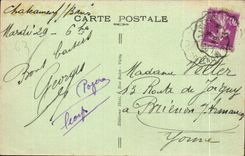 CPA Chateauneuf your Baths Road of Saint Gervais