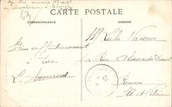 CPA Auvergne Picturesque Surroundings of Chateauneuf les Bains the Falls of Chouvigny and the road enters the Rocks Armand