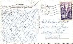 CPA Avergne Livradois ambert View