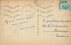 CPA Berck Beach on the Beach Boat