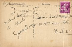 CPA Berck Plage Debarquement Des Promeneurs Bateau