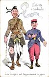 CPA Harmony Francois always have likes the underskirt Humor Militaria Ecossais Scottish