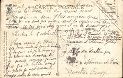 CPA To draw with Q with the drudgery Military Expressions Militaria