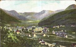 CPA the Mount Gilds the valley of Sancy