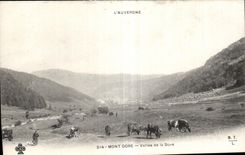 CPA the Mount Gilds Valley of Gilds Cows