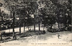 CPA the Mount Gilds the park and its stores