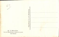 CPSM the Mount Gilds Madeleine Source and baths of feet of the Ladies