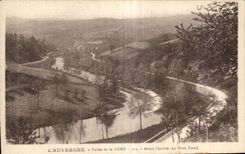 CPA Vallee of Gilds Before arrived at the David bridge