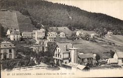 CPA the Mount Gilds country cottages and villas seen of the casino