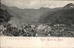 CPA the Mount Gilds the valley of the Mount Gilds Sancy and the Capuchin