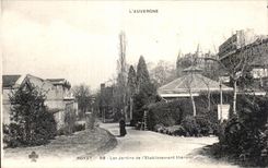 Royat les Bains - Gardens of Hydropathic establishment - CPA