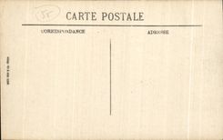 CPA Clermont War in Argonne the Ruins of the completely destroyed Village and sets fire to Ruins off the Village