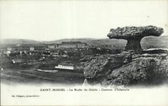 CPA Saint Mihiel the Rock of the Devil Barracks Infantry