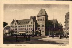Metz - edificio de la oficina de correos - CPA
