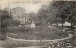 Metz - cortes de la explanada y de ley - CPA