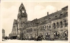Metz - estacion de tren - CPA