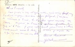 Metz - estacion de tren - CPA