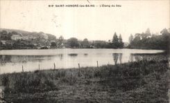 Saint - Pond of Seu - CPA Honors les Bains