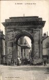 Nevers - la puerta de Paris - CPA