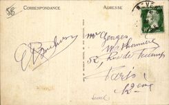 Nevers - la catedral - bordes del Loire - CPA