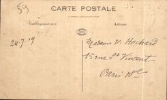 CPA Lille General Faidherbe places Richbe General Faid bleaches on grass Richebe Place