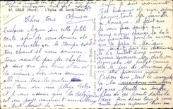 CPA Lille (Northern) Church of the Sacring Heart