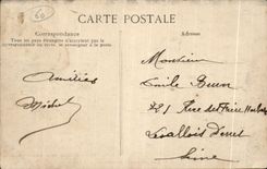 CPA Chantilly Pont des Grands hommes et l lle d Amour