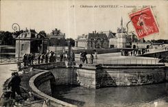CPA Chateau de Chantilly L entree