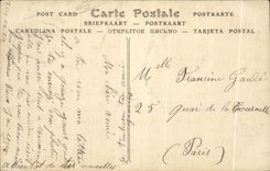 CPA Chateau de Chantilly L entree