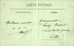 CPA Compiegne visto de la terraza del castillo