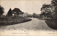Entrada de CPA Compiegne del parque