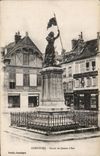 Estatua de CPA Compiegne del arco de Jeanne