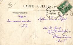 Estatua de CPA Compiegne del arco de Jeanne