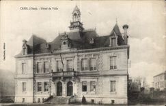 CPA Creil (Oise) Hotel de Ville