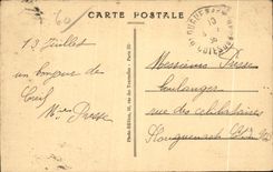 CPA Creil (Oise) L Hotel de Ville