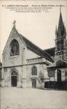 CPA Crepy In Valois Facade of I Church St Denis (XII Century) Cette church was Vendue like blen the habulants of Crepy